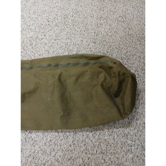 Vintage US Military  Canvas Duffle Duffel Bag Olive Green!!! - Picture 11 of 11